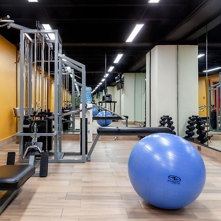 La Joya Pachuca Hotel Eksteriør billede The gym at the hotel