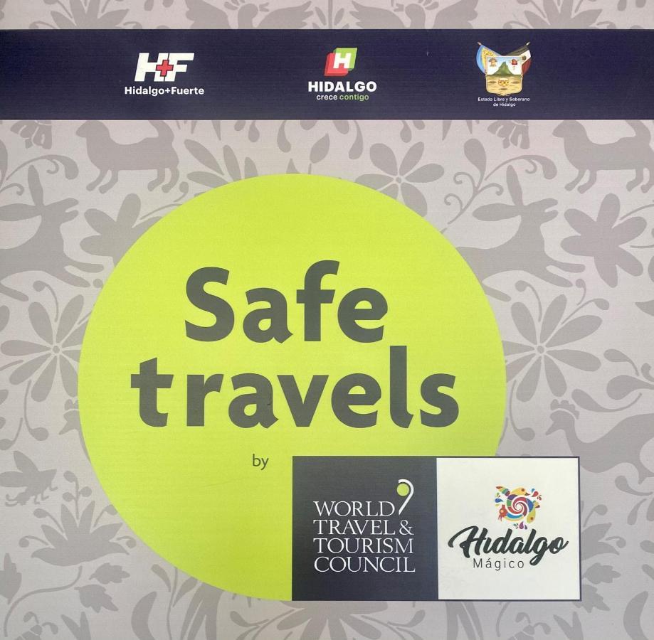 La Joya Pachuca Hotel Eksteriør billede Safe travels stamp