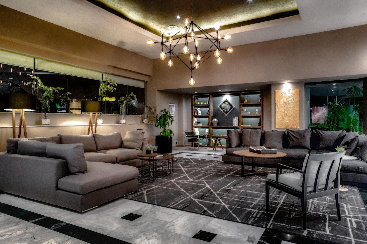 La Joya Pachuca Hotel Eksteriør billede Lobby
