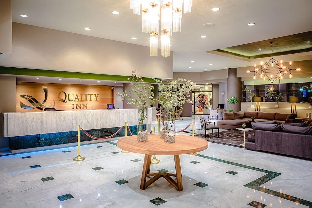 La Joya Pachuca Hotel Eksteriør billede Lobby of Quality Inn