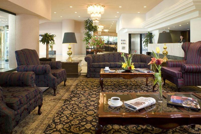 La Joya Pachuca Hotel Eksteriør billede The lobby of the hotel